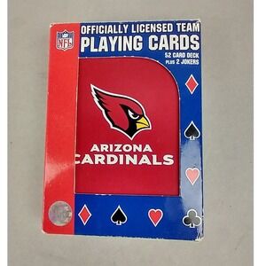 Arizona Cardinals NFL Playing Cards Officially Licensed Team Deck 52 Cards 2007